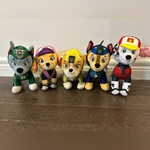 Paw Patrol Plush lot set of 5